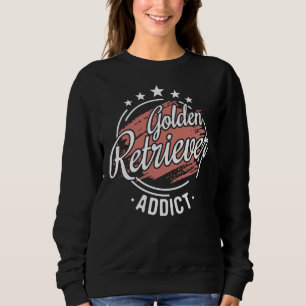 Camiseta Ouro Retriever Viciado Legal Nerdy Comic Gra