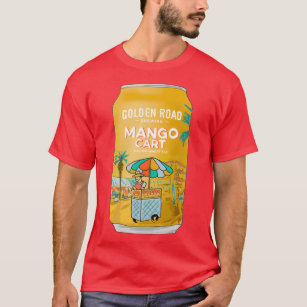 Camiseta Ouro Road Mango Carrinho T