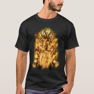 Camiseta Ouro Saiyan Vegito 2
