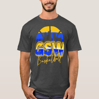 Camiseta Ouro State Basball Retro 90s Chrome Skyline