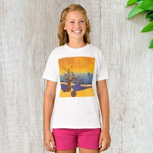 Camiseta Ouro Sunset Art