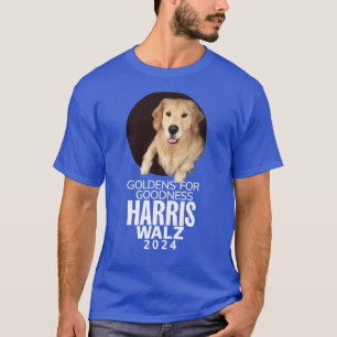 Camiseta Ouros Harris/Walz para o Goodness tee