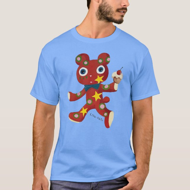 Camiseta ours_rouge (Frente)
