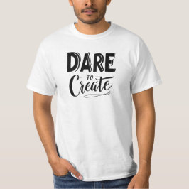Camiseta Ousaria Criar expressão artística