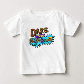 Camiseta Ouse ser Diferente Design de Desenho Animado Color