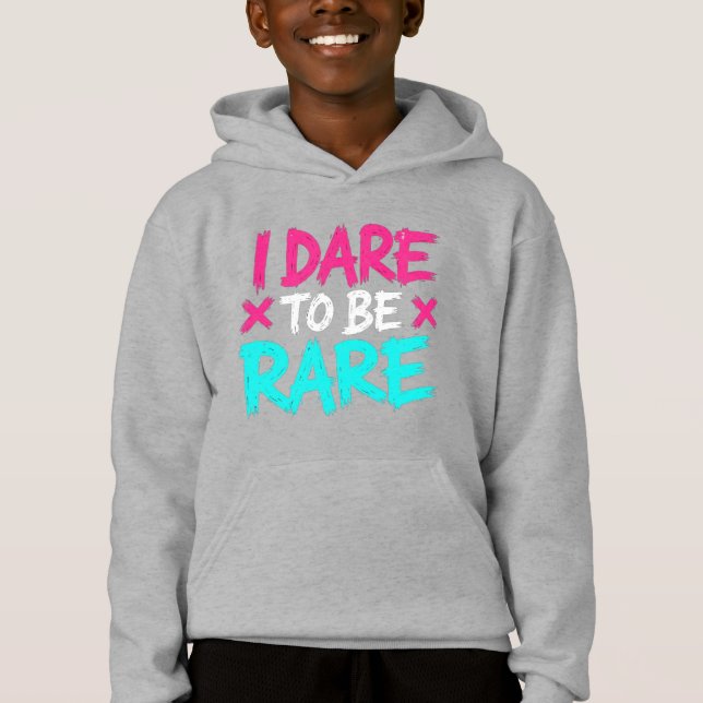 Camiseta Ouso ser Rara Citação de Motivação e Empoderamento (Frente)