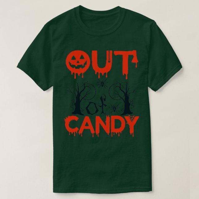 Camiseta Out of Candy 1 (Frente do Design)