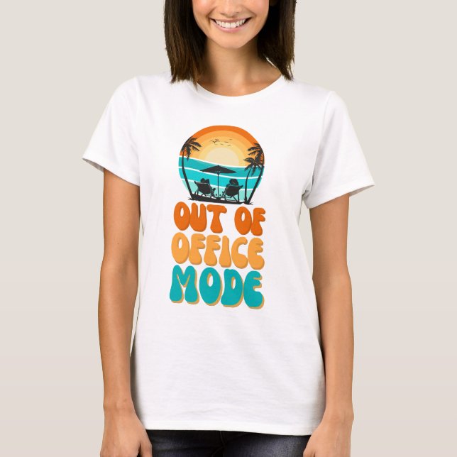 Camiseta Out of Office Mode (Frente)
