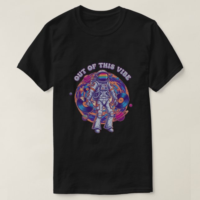 Camiseta Out of this vibe (Frente do Design)