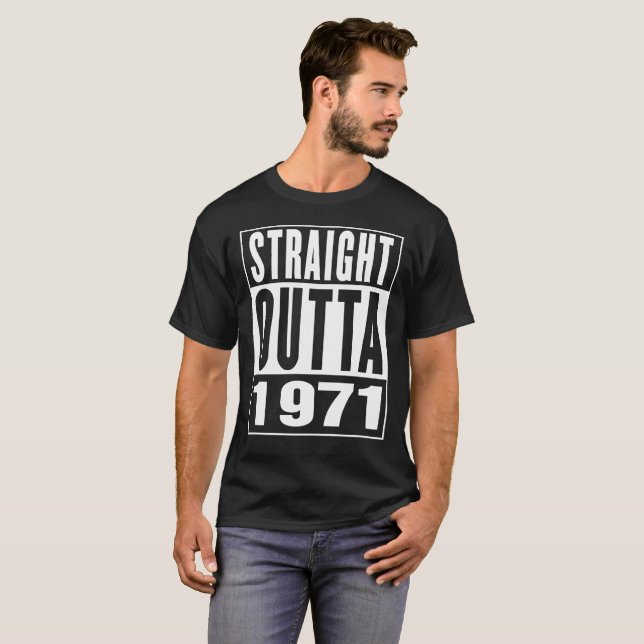 Camiseta Outa reto 1971 (Frente Completa)