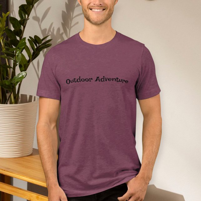 Camiseta Outdoor adventure shirt / Camping tee /Backpacking (Criador carregado)
