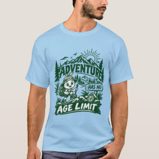 Camiseta Outdoor Aventura Sem Limite de Idade