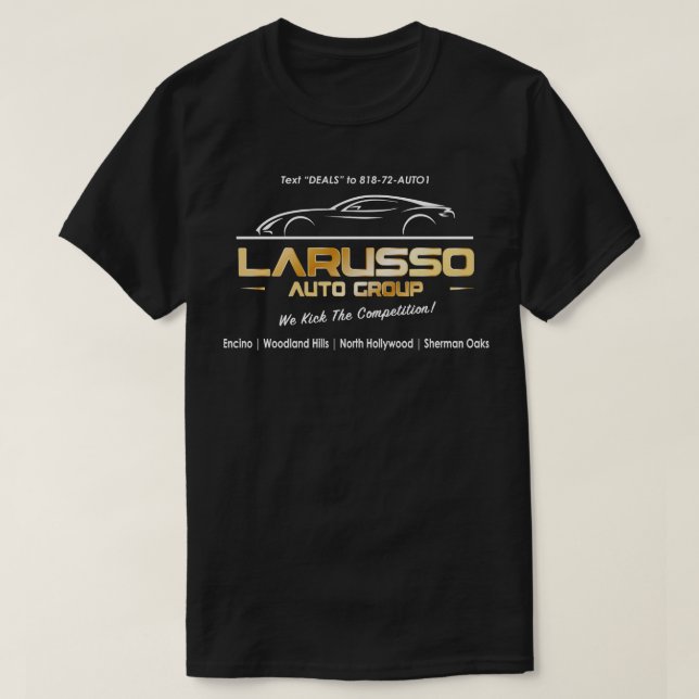 Camiseta Outdoor do Grupo Automático Larusso (Frente do Design)