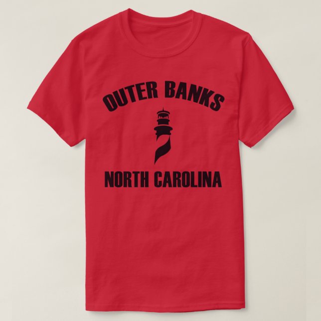 Camiseta Outer Banks North olina Lighthouse (Frente do Design)