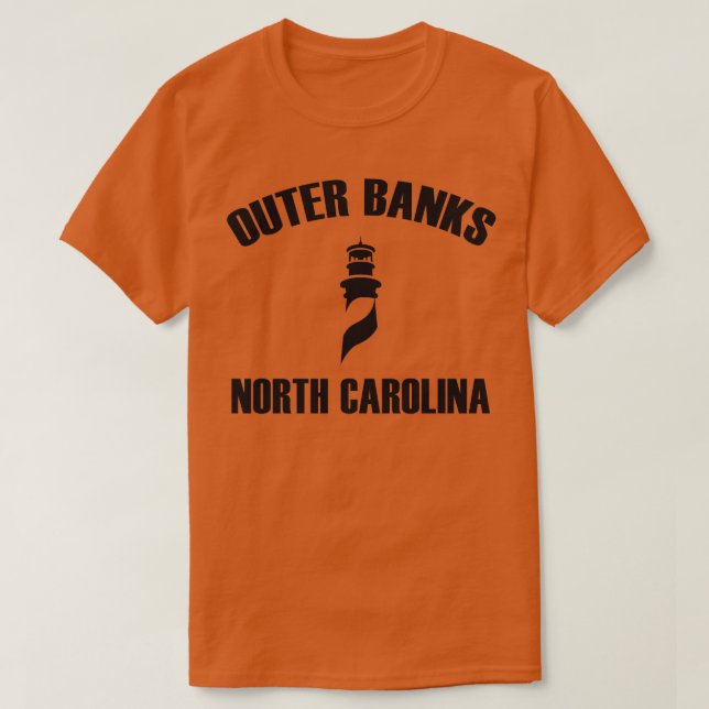 Camiseta Outer Banks North olina Lighthouse (Frente do Design)