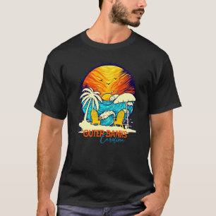 Camiseta Outer Banks Sunset Carolina Filiação de Casais de