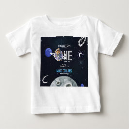 Camiseta Outer Space Astronaut 1st Birthday