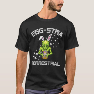 Camiseta Outer Space Eggs Extra Terrestial Alien Easter Egg