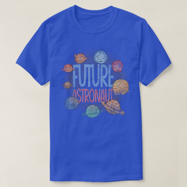 Camiseta Outer Space Galaxy Planets Space Science Future As (Frente do Design)