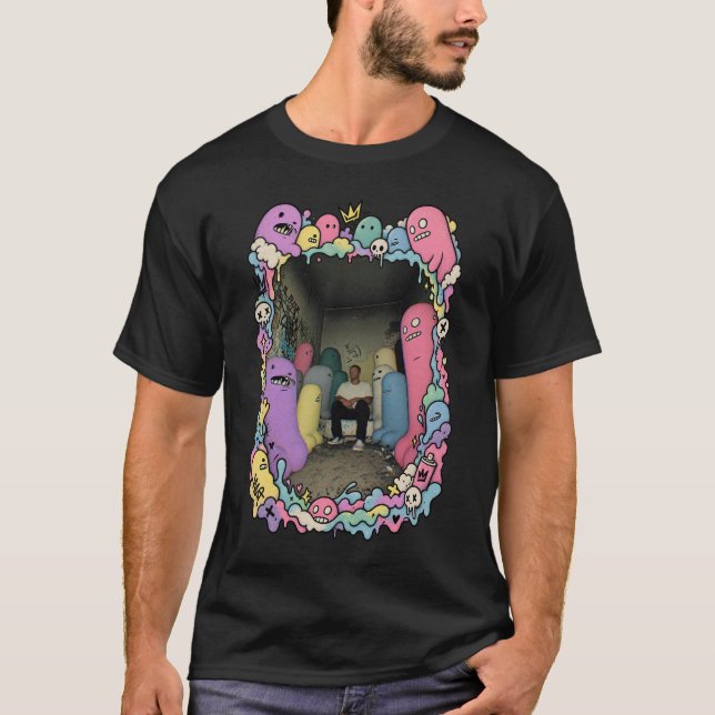 Camiseta Outnumbered by Imaginary Friends (Frente)