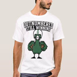 Camiseta Outnumbered Still Winning | Angry Goose Baseball C