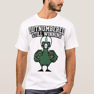 Camiseta Outnumbered Still Winning | Angry Goose Baseball C
