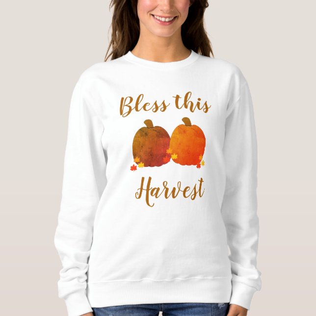 Camiseta Outono/Abóbora  (Frente)