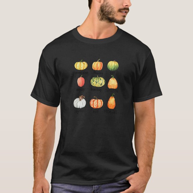 Camiseta Outono Abóbora Tempero Escopo De Prática Fonoaudió (Frente)