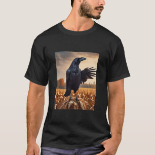 Camiseta Outono Corvo