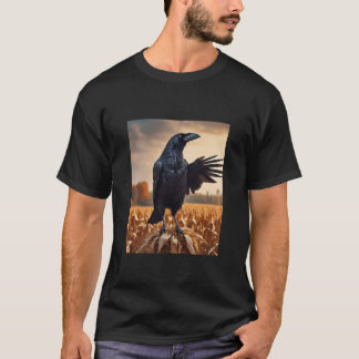 Camiseta Outono Corvo