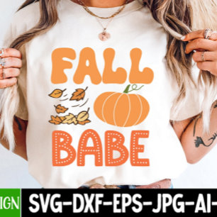 Camiseta Outono De Abóbora De Bata