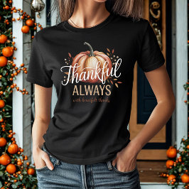 Camiseta Outono De Ação De Graças Sempre Elegante