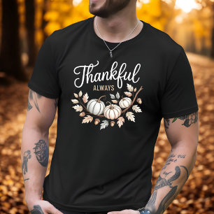 Camiseta Outono De Ação De Graças Sempre Elegante