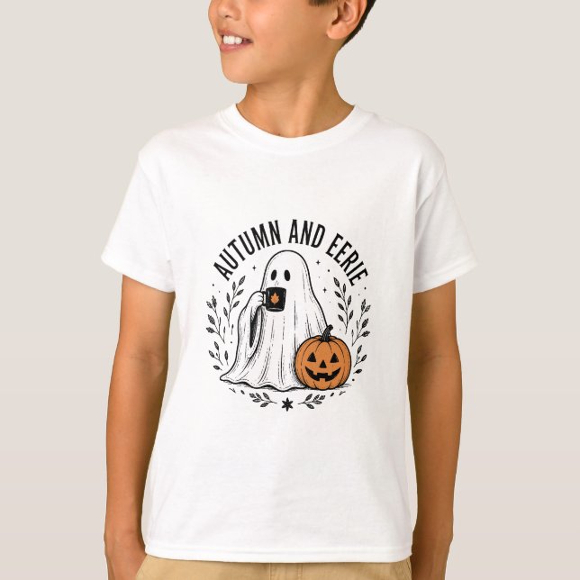 Camiseta Outono e Fantasma Sinistro (Frente)