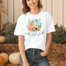 Camiseta Outono é o Melhor de Todos Abóbora