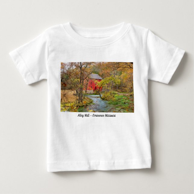 Camiseta Outono em Alley Mill (Frente)