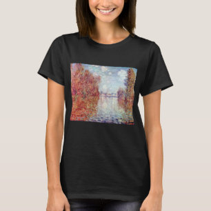 Camiseta Outono em Argenteuil por Claude Monet