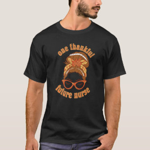 Camiseta Outono Enfermagem Um Futuro Enfermeiro Grato Prem