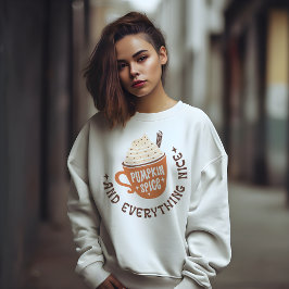 CAMISETA OUTONO ESPÍCIO DE PUMPKIN E TUDO BEM