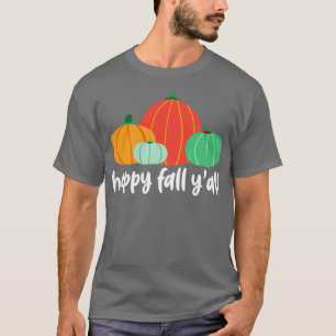 Camiseta outono feliz yall23