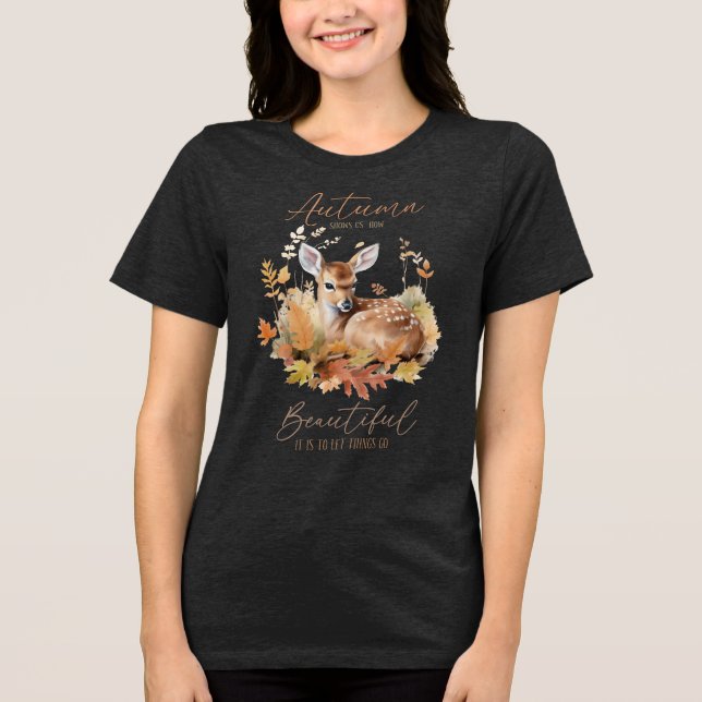 Camiseta Outono Mostre-nos  (Frente)