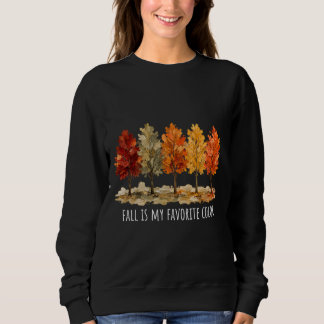Camiseta Outono Pintado é Minha Cor Favorita