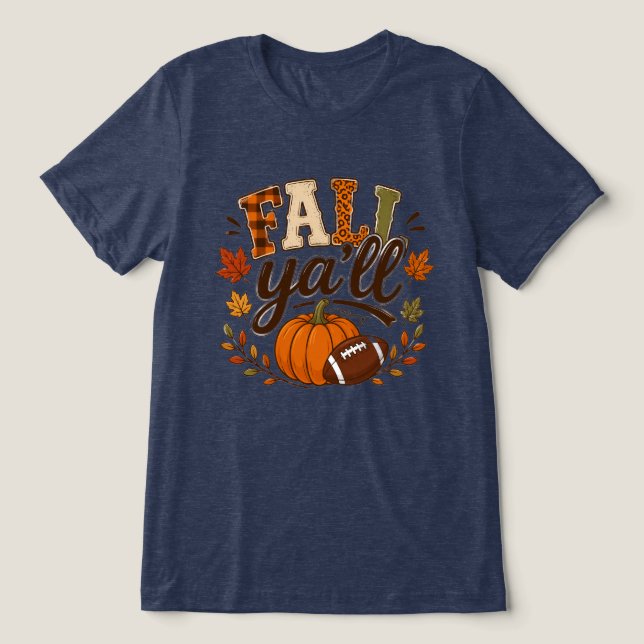 Camiseta Outono pra vocês  (Design frontal)