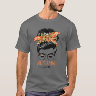 Camiseta Outono Rainha Queda Dia 2022