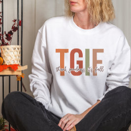 CAMISETA OUTONO TGIF OBRIGADO DEUS É ENGRAÇADO