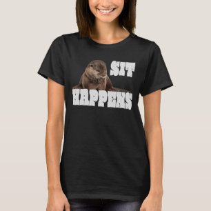 Camiseta Outra lontra marítima córnea retro vintage motif 1