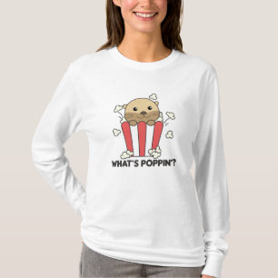 Camiseta Outra Pipoca Que Põe Uma Arma Engraçada