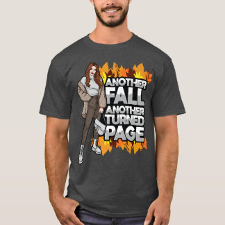 Camiseta Outra Queda Outra Colheita De Páginas Virada Outon