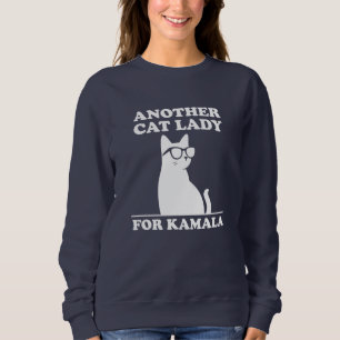 Camiseta Outra Senhora Gata para Kamala Harris 2024 Legal C