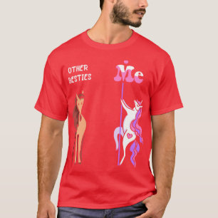 Camiseta Outras personagens Tee Unicorn Bestie Funny Gift I